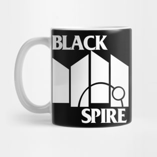 Black Spire Flag Mug